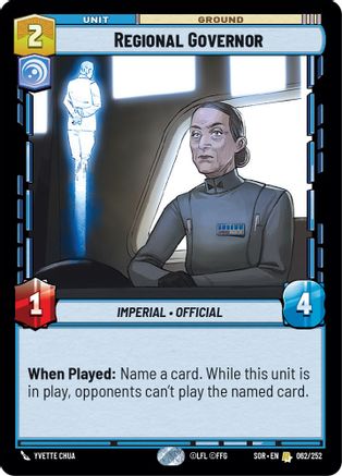 Regional Governor (062/252) [Spark of Rebellion] Foil