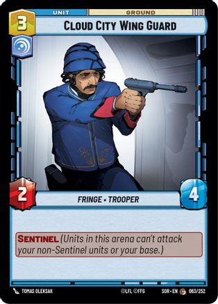 Cloud City Wing Guard (063/252) [Spark of Rebellion] Foil