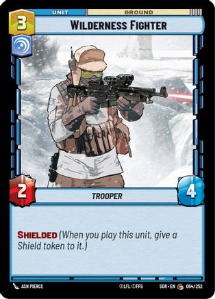 Wilderness Fighter (064/252) [Spark of Rebellion] Foil