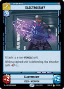 Electrostaff (071/252) [Spark of Rebellion] Foil