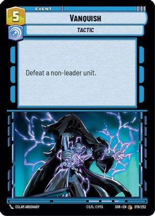 Vanquish (078/252) [Spark of Rebellion] Foil