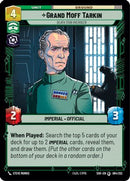 Grand Moff Tarkin - Death Star Overseer (084/252) [Spark of Rebellion] Foil