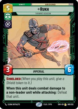 Rukh - Thrawn's Assassin (085/252) [Spark of Rebellion] Foil