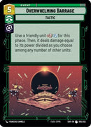 Overwhelming Barrage (092/252) [Spark of Rebellion] Foil