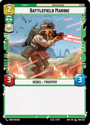 Battlefield Marine (095/252) [Spark of Rebellion] Foil