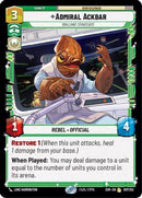Admiral Ackbar - Brilliant Strategist (097/252) [Spark of Rebellion] Foil