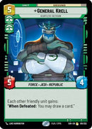 General Krell - Heartless Tactician (105/252) [Spark of Rebellion] Foil