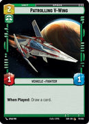 Patrolling V-Wing (111/252) [Spark of Rebellion] Foil