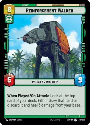 Reinforcement Walker (119/252) [Spark of Rebellion] Foil