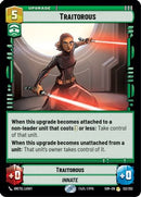 Traitorous (122/252) [Spark of Rebellion] Foil
