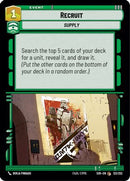 Recruit (123/252) [Spark of Rebellion] Foil