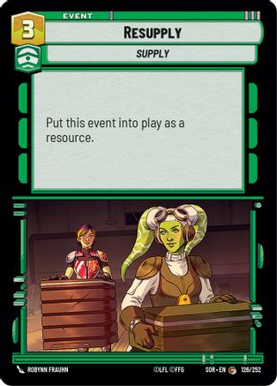 Resupply (126/252) [Spark of Rebellion] Foil