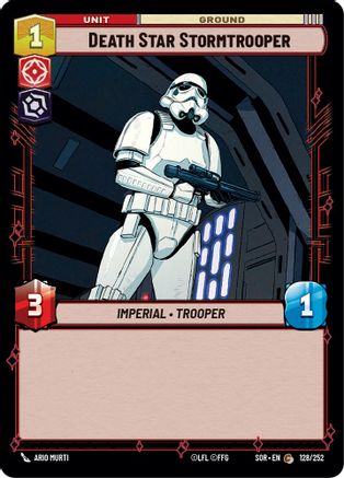 Death Star Stormtrooper (128/252) [Spark of Rebellion] Foil