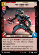 Fifth Brother - Fear Hunter (131/252) [Spark of Rebellion] Foil