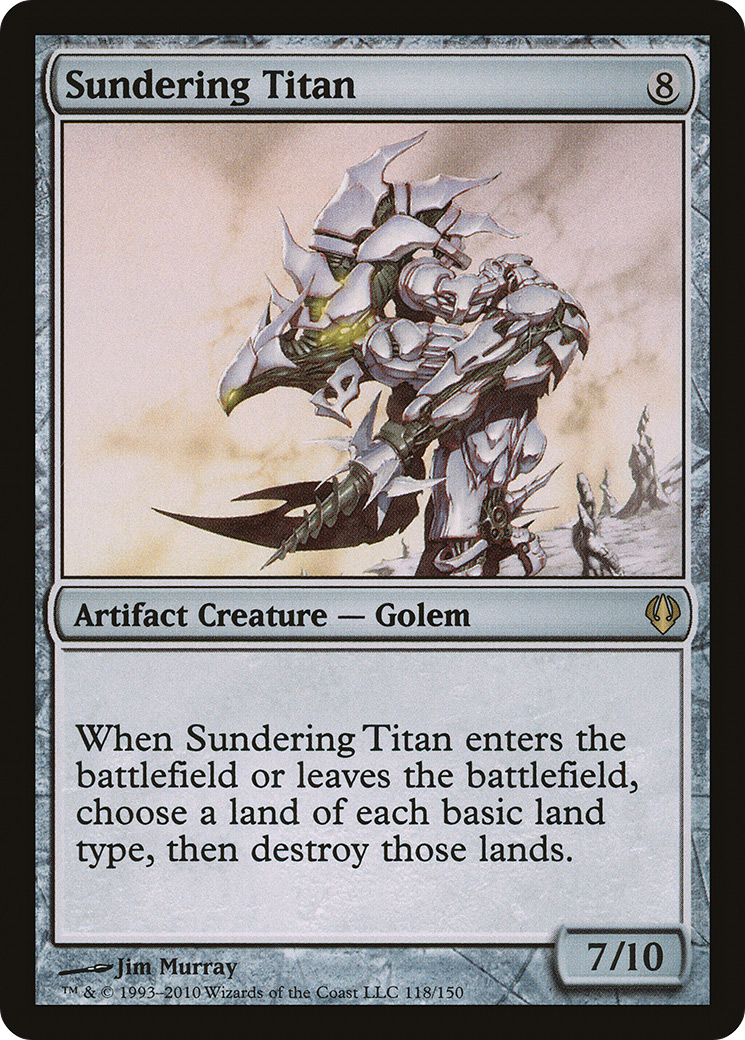 Sundering Titan (ARC-118) [Archenemy]