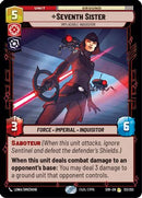 Seventh Sister - Implacable Inquisitor (133/252) [Spark of Rebellion] Foil
