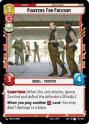 Fighters For Freedom (143/252) [Spark of Rebellion] Foil