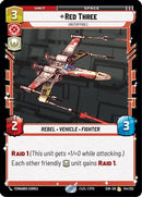Red Three - Unstoppable (144/252) [Spark of Rebellion] Foil