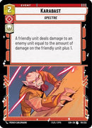 Karabast (151/252) [Spark of Rebellion] Foil