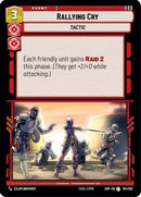 Rallying Cry (154/252) [Spark of Rebellion] Foil