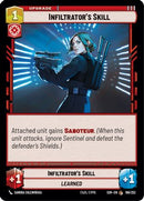 Infiltrator's Skill (166/252) [Spark of Rebellion] Foil