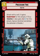 Precision Fire (168/252) [Spark of Rebellion] Foil