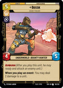 Bossk - Deadly Stalker (182/252) [Spark of Rebellion] Foil
