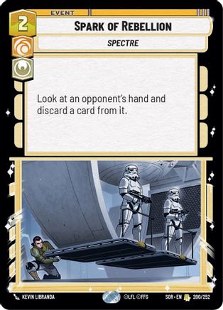 Spark of Rebellion (200/252) [Spark of Rebellion] Foil
