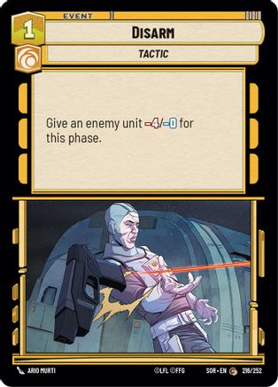 Disarm (216/252) [Spark of Rebellion] Foil