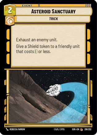 Asteroid Sanctuary (218/252) [Spark of Rebellion] Foil