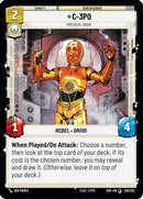 C-3PO - Protocol Droid (238/252) [Spark of Rebellion] Foil