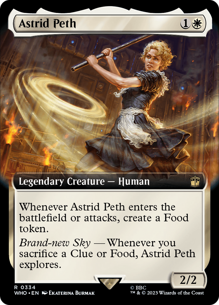 Astrid Peth (WHO-334) [Doctor Who]: (Extended Art) Foil