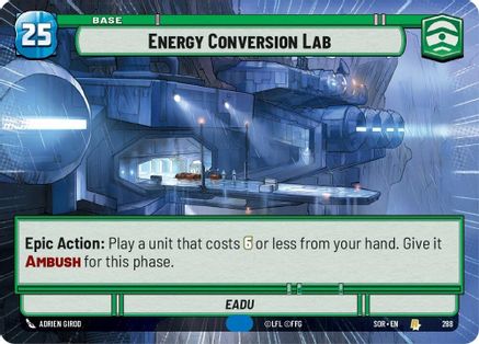 Energy Conversion Lab (Hyperspace) (288) [Spark of Rebellion] Foil