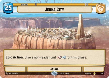 Jedha City (Hyperspace) (294) [Spark of Rebellion] Foil
