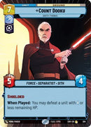 Count Dooku - Darth Tyranus (Hyperspace) (304) [Spark of Rebellion] Foil