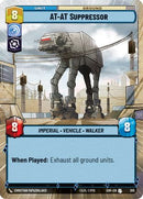 AT-AT Suppressor (Hyperspace) (305) [Spark of Rebellion] Foil