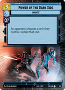 Power of the Dark Side (Hyperspace) (307) [Spark of Rebellion] Foil