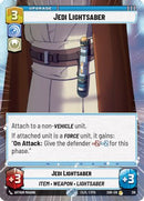 Jedi Lightsaber (Hyperspace) (319) [Spark of Rebellion] Foil