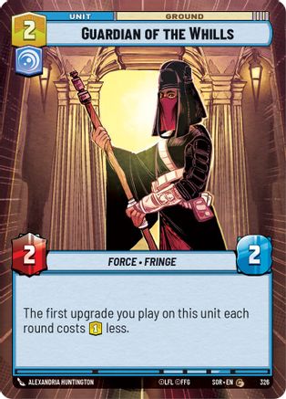 Guardian of the Whills (Hyperspace) (326) [Spark of Rebellion] Foil