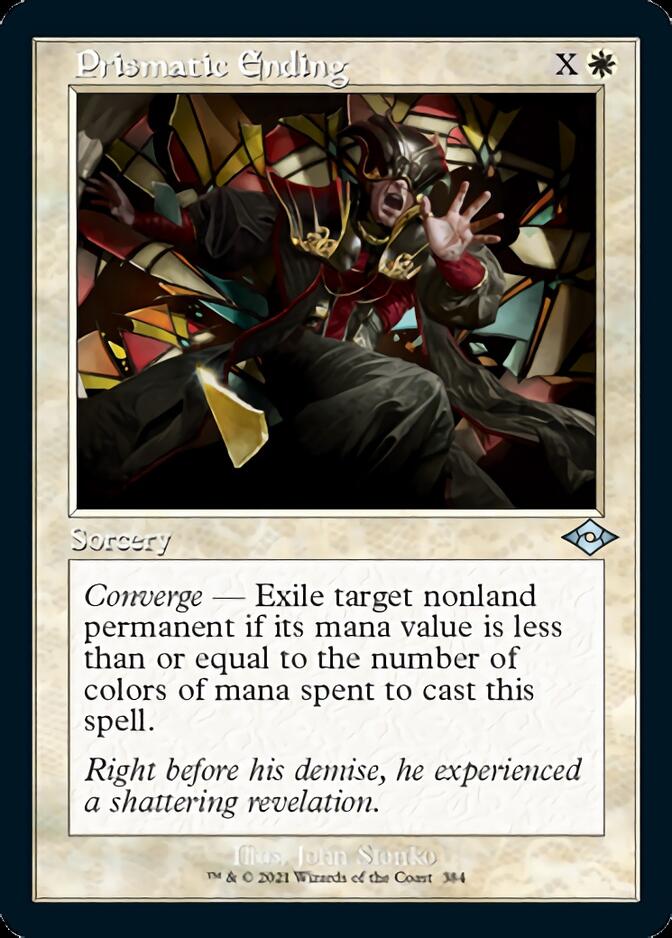 Prismatic Ending (MH2-384) [Modern Horizons 2] Foil