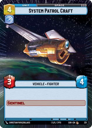 System Patrol Craft (Hyperspace) (331) [Spark of Rebellion] Foil