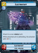 Electrostaff (Hyperspace) (336) [Spark of Rebellion] Foil