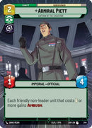 Admiral Piett - Captain of the Executor (Hyperspace) (344) [Spark of Rebellion] Foil