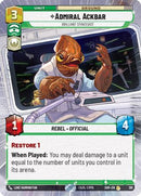 Admiral Ackbar - Brilliant Strategist (Hyperspace) (361) [Spark of Rebellion] Foil