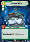 General Krell - Heartless Tactician (Hyperspace) (369) [Spark of Rebellion] Foil