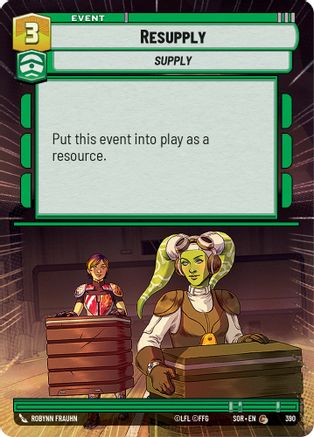 Resupply (Hyperspace) (390) [Spark of Rebellion] Foil