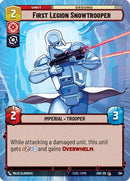 First Legion Snowtrooper (Hyperspace) (394) [Spark of Rebellion] Foil