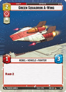 Green Squadron A-Wing (Hyperspace) (404) [Spark of Rebellion] Foil