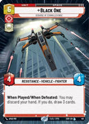 Black One - Scourge of Starkiller Base (Hyperspace) (410) [Spark of Rebellion] Foil