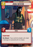 Jedha Agitator (Hyperspace) (421) [Spark of Rebellion] Foil
